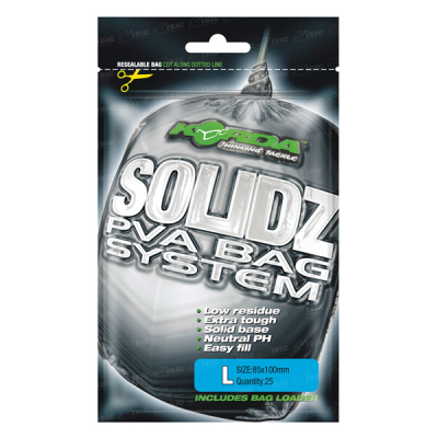 Пакет Korda PVA Soldiz Bags 85x110мм KPVA4