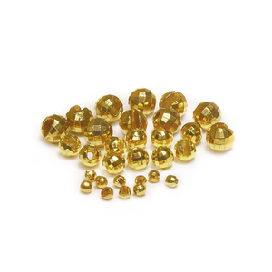 Головки вольфрамовые RM Tungsten Disco Beads 3 мм, Gold