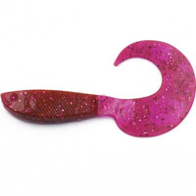 Силиконовая приманка Yaman Mermaid Tail 5" цвет #21 - Magic Violet (уп. 5 шт.)