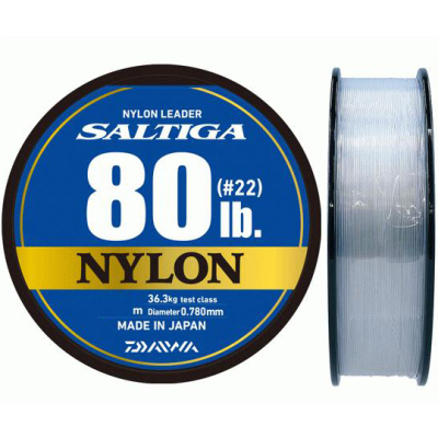 Леска Daiwa Saltiga Nylon Leader 50m - 80LB