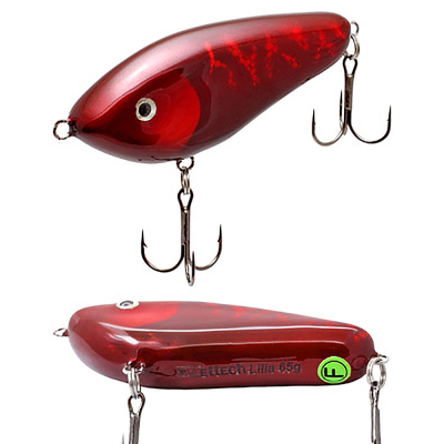 Джеркбейт Zettech Лилия-F/55g/120mm #Рубин