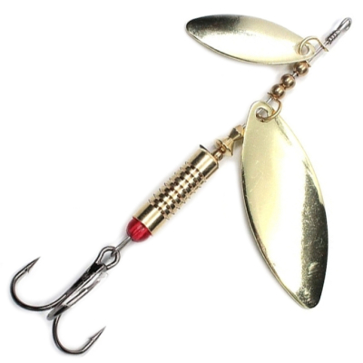 Блесна вращающаяся Namazu Ahimonda 16гр. цвет 02 (латунь)