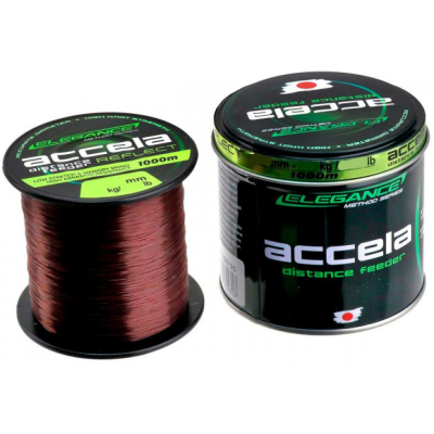 Леска Elegance Method Accela Distance Feeder Reflect 1000m 0,22мм 5,7кг