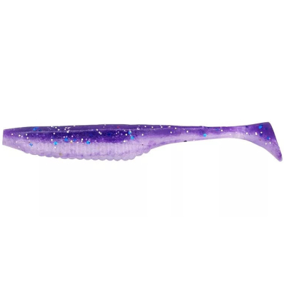 Силиконовая приманка DUO Realis Versa Shad 4" цвет #F086 Purple Back Shad