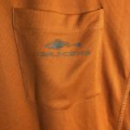 Футболка Grundens Fish Head LS Shirt, Burnt Orange, XXL