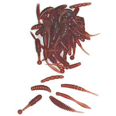 Силиконовые приманки Mormix цв. Ruby