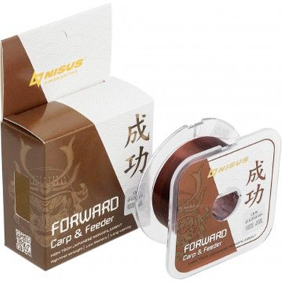 Леска Nisus Forward Carp & Feeder Brown 100m 0,203mm