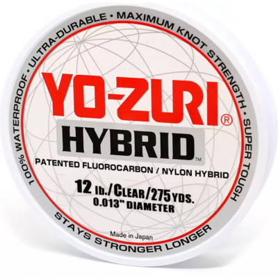 Леска монофильная Yo-Zuri Hybrid 252м Clear 0,263мм