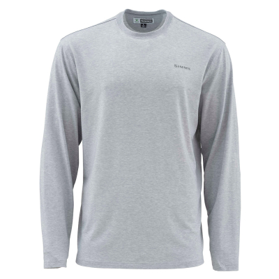 Футболка Simms Bugstopper LS Tech Tee, L, Granite
