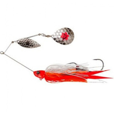 Спиннербейт Savage Gear Da-Bush 140 Sinking цв. Red Head Silver