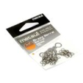 Вертлюги Metsui Brass Barrel Swivel цвет black, размер № 8, в уп. 12 шт.