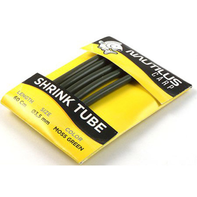 Трубка термоусадочная Nautilus Shrink Tube 3.5мм 60см Moss Green