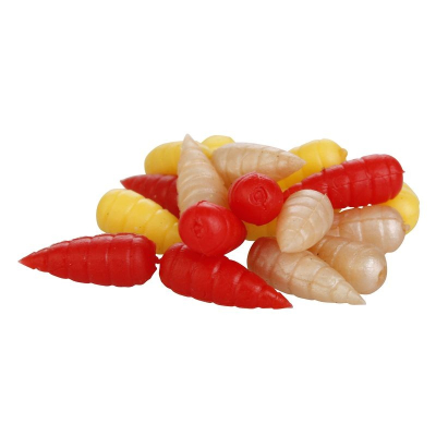 Искусственная плавающая ароматизированная приманка Prologic АВ Maggot Shrimp&Garlic 20шт 45880 (креветки с чесноком)