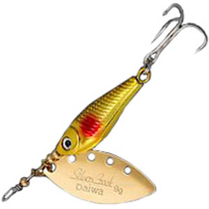 Блесна вращающаяся Daiwa Silver Creek Spinner R 1060 цв. Kurokin
