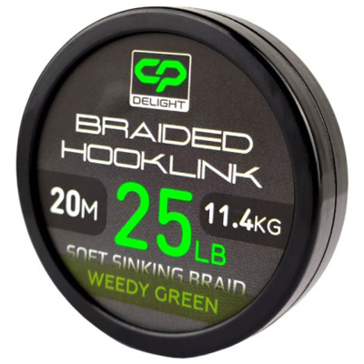 Поводковый материал Carp Pro Deligth Sinking Hooklink зеленый 20м 25lb