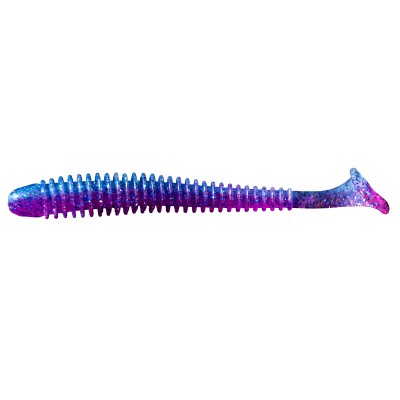 Силиконовая приманка Keitech Swing Impact 2.5" - EA#14 Clear Morning Dawn Blue FLK