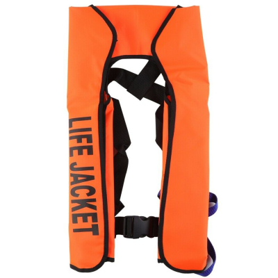 Жилет самонадувной Life Jacket оранжевый