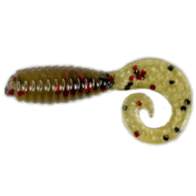 Силиконовая приманка Russian Bass - Твистерок 1" 25мм (16 шт/уп) цвет #019, активный аттрактант.