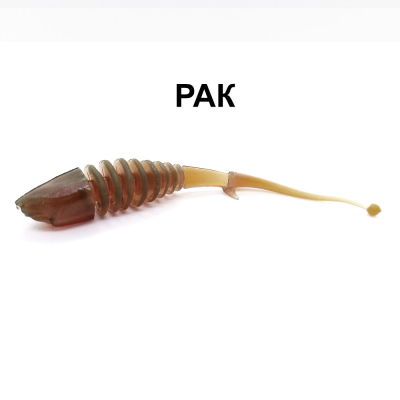 Силиконовые приманки Chuper Shark Tail 90мм Карамельный Рак