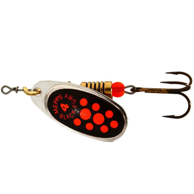 Блесна вращающаяся Mepps Black Fury ORANGE AG №4