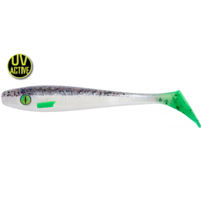 Силиконовая приманка Balzer Shirasu Pike Collector Shad 20см/45гр цв. UV Salt Pepper (13668 020)