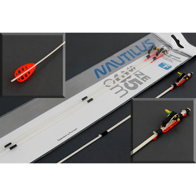 Кивок летний боковой Nautilus Click 2.0 Тип F 35см 1.5гр