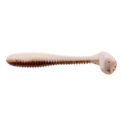 Силиконовая приманка Helios Catcher 3,55"/9 см Rusty & White 5шт. (HS-2-005)
