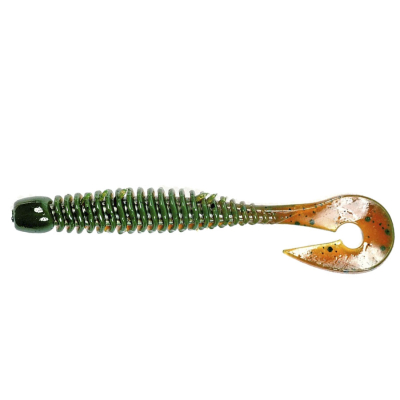 Силиконовая приманка Jackall Wobbring 2,5" (10 шт.) motor oil