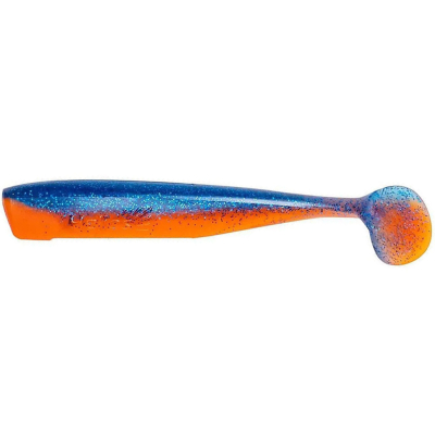 Силиконовая приманка Helios Chebak 3,15"/8 см Star Blue & Orange 7шт. (HS-3-044)