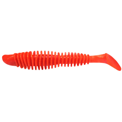 Силиконовая приманка Yaman Pro Arris Shad 2,5" цвет #03 - Carrot gold flake (уп. 7 шт.)