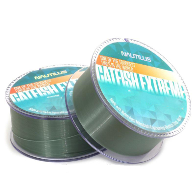 Леска Nautilus Catfish Extreme Dark Green 200м d-0.60мм 22.7кг*