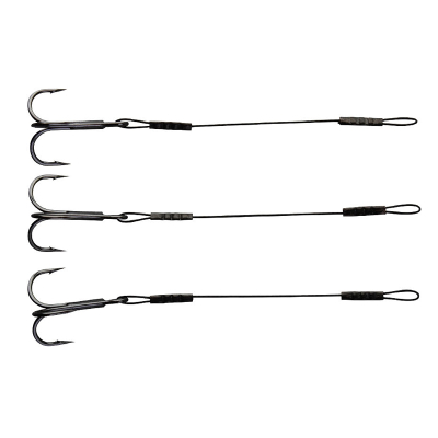 Оснастка Savagear Black Stinger 7cm 13kg #4 Treble 3pcs 45147