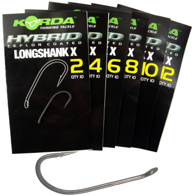 Крючок Korda Long Shank X-01 KLSX1
