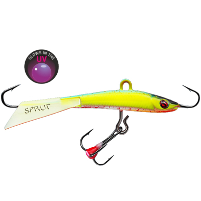 Балансир "Sprut" Kamo #5 (8g/50mm/LB-UV)