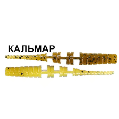Силиконовая приманка Crazy Fish Polaris 1.8" 5-45-30d-6 кальмар цв. caddisfly pupa by MF (куколка ручейника)