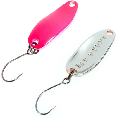 Блесна колеблющаяся Akara Lite Series Nami 33 3,5 гр. цвет Sil-28