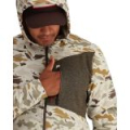 Толстовка Simms CX Hoody - Full Zip, Ghost Camo Black, L