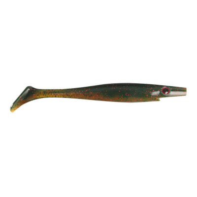 Силиконовая приманка Strike Pro Pig Shad Nano 150мм 21гр (SP-172D) цвет: Chartreuse Mullet