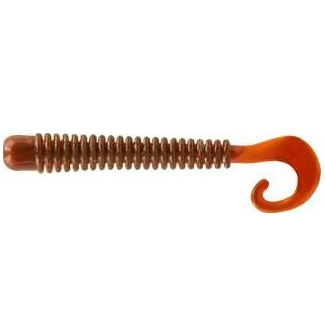 Мягкая приманка Allvega Curly Tail 6,5см 1,4г цв. Motor oil 