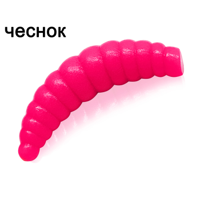 Силиконовая приманка Microfishing Magott 1,9" - 8шт #2 Розовый Чеснок