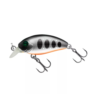 Воблер "Sprut" Rini Crank 32F (Floating/32mm/2,7g/0,1-0,6m/SBKTR) + Два Одинарных Крючка (S-75M #6)