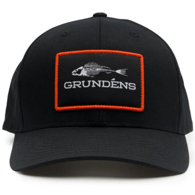 Кепка Grundens Fish Bones Trucker 312, Black/Charchoal