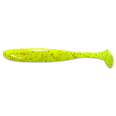 Приманка силиконовая Keitech Easy Shiner 6.5" PAL #01 Chartreuse Red Flake