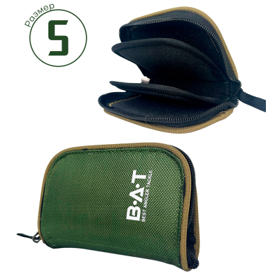 Пенал BAT универсальный зеленый (S) (150*100*40)