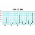 Крючок Fish Season KM012 Baitholder с ушком, №6, покрытие BN (6 шт)