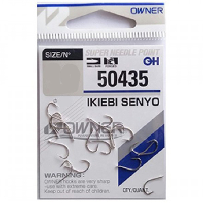 Крючок Owner Ikiebi Senyo Nickel №7 16шт