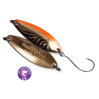 Блесна колеблющаяся Crazy Fish Swirl 5.5g цв.  #13.2