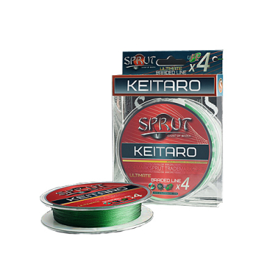 Шнур Sprut Keitaro Ultimate Braided Line x4 (140m/Dark Green/0,23mm/17,8kg)