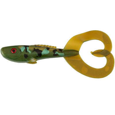Силиконовая приманка Abu Garcia Beast Twin Tail 210mm двойная цв. Eel Pout
