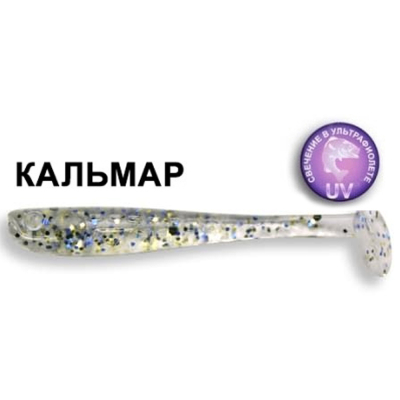 Силиконовая приманка Crazy Fish Nano Minnow 6-40-40-6 кальмар цв. white tea (белый чай)
